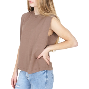 Designers Remix Muscle Tee Mandy 17037 Taupe